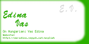 edina vas business card